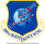 309th Maintenance Wing Unit Flag