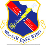 99th Air Base Wing Unit Flag