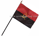 Angola desktop flag