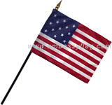 First Navy Stars & Stripes desktop flag