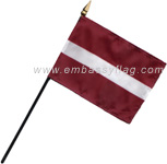 Latvia desktop flags