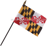 Maryland desktop flag