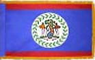 Belize indoor flag