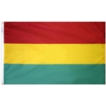 Bolivia Civil flag, outdoors