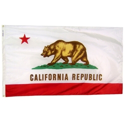 California flags, California state flag