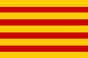 Catalonia boat flag