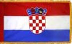 Croatia indoor flag