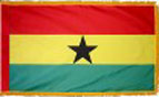 Ghana indoor flag