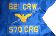 Travis Airforce Base Custom Guidon