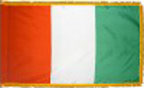 Ivory Coast indoor flag