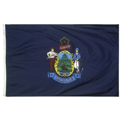 Maine State Flag