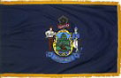 Maine indoor flag