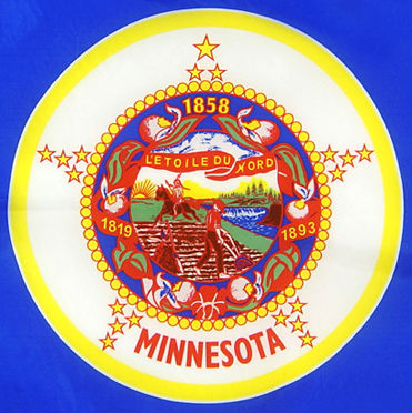 Minnesota state flag seal