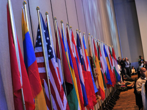 International flag rental Bellevue, WA