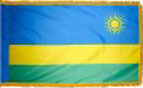 Rwanda indoor flag