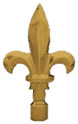 Fleur de Lis flagpole top