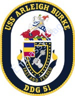 USS Arleigh Burke ship crest