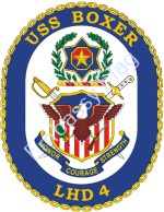 USS Boxer ship crest