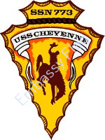 USS Cheyenne ship crest