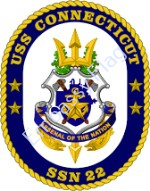 USS Connecticut ship crest