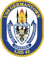 USS Germantown ship crest