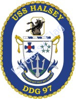 USS Halsey ship crest