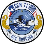 USS Houston ship crest