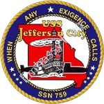 USS Jefferson City ship  crest