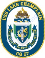 USS Lake Champlain ship crest