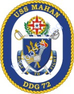 USS Mahan  ship crest