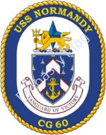 USS Normandy ship crest