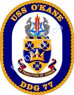 USS O'Kane ship crest