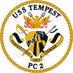 USS Tempest ship crest