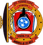 USS Tennessee ship crest