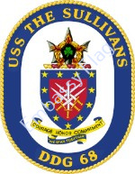 USS The Sullivans ship crest