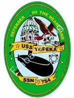 USS Topeka ship crest