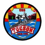 USS Tucson ship crest