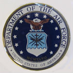 Air Force lapel pin