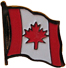 Canada flag lapel pin