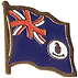 Cayman Islands flag lapel pin