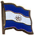 El Salvador flag lapel pin