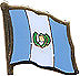 Guatemala flag lapel pin