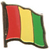 Guinea flag lapel pin