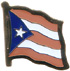 Puerto Rico flag lapel pin