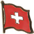 Switzerland flag lapel pin